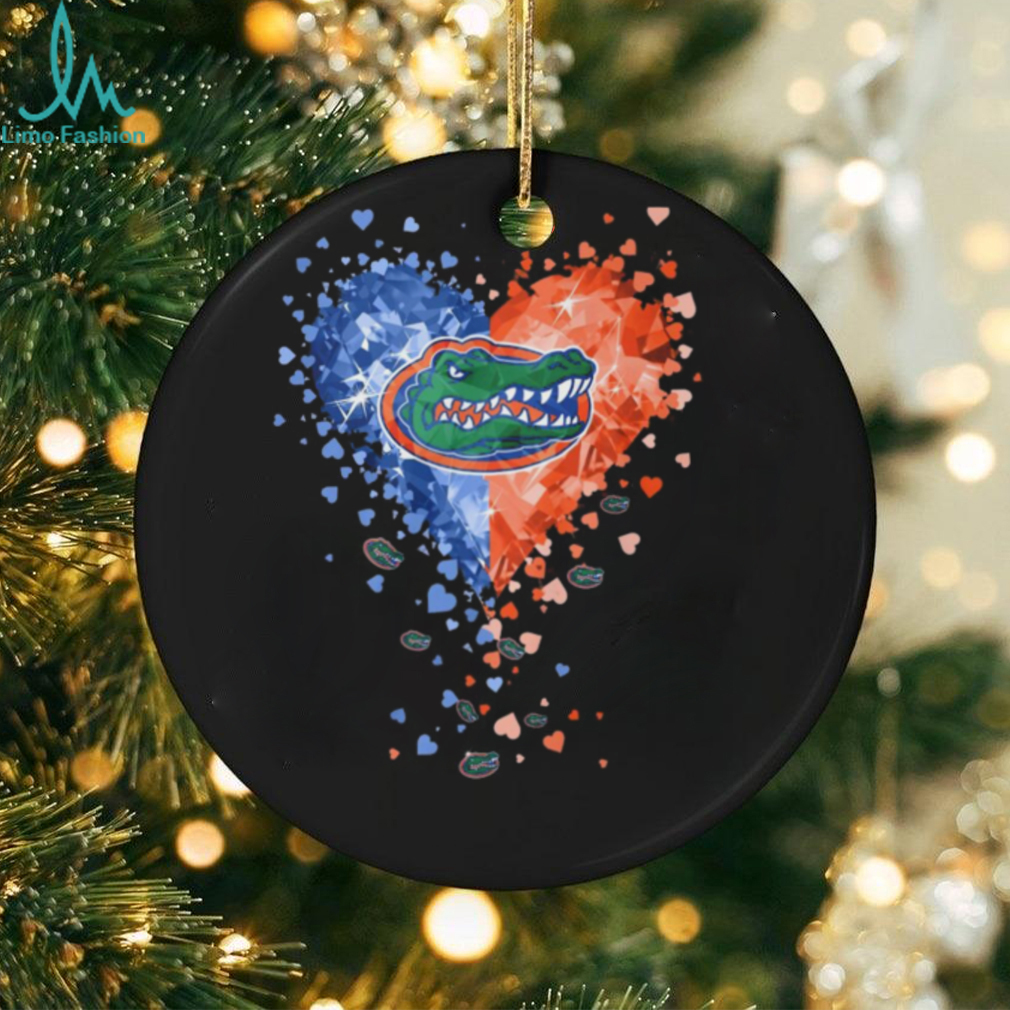 Florida Gators Crystal Heart Shirt Florida Gators Crystal Heart Shirt