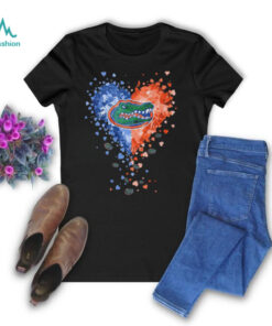 Florida Gators Crystal Heart Shirt
