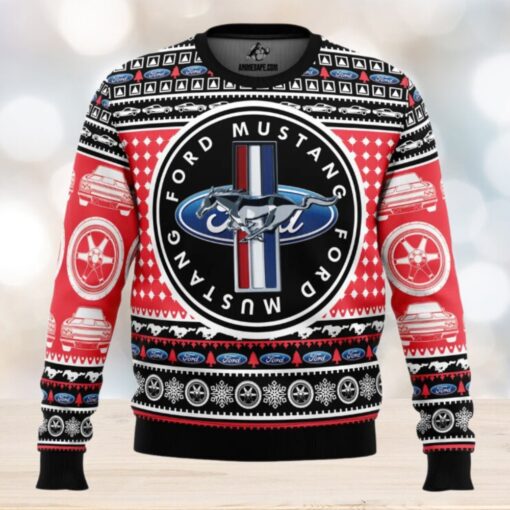 Ford Mustang Ugly Christmas Sweater