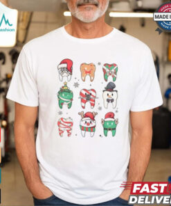 Funny Christmas Teeth Dentist Shirt, Funny Christmas Teeth Sweatshirt