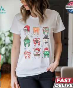 Funny Christmas Teeth Dentist Shirt, Funny Christmas Teeth Sweatshirt