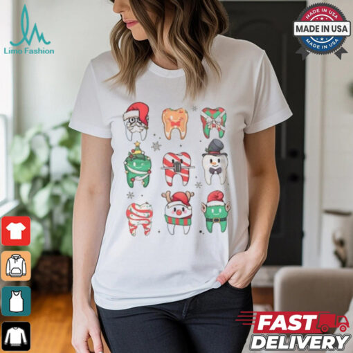 Funny Christmas Teeth Dentist Shirt, Funny Christmas Teeth Sweatshirt