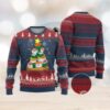 Xmas Drinking Ugly Christmas Sweater Reindeer Beer Drunk I’m The Kind Of Naughty Santa Likes