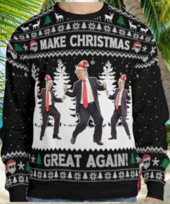 Funny Trump Dancing Ugly Sweater