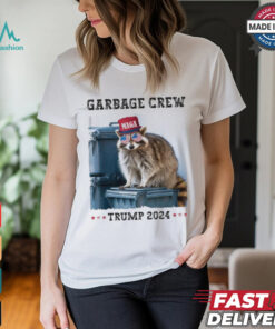 Garbage Crew Maga Trump 2024 Raccoon T shirts