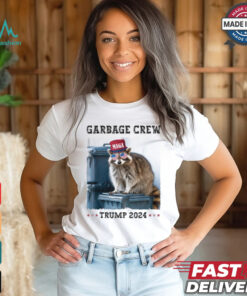 Garbage Crew Maga Trump 2024 Raccoon T shirts