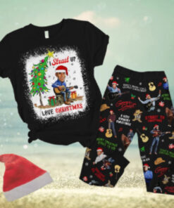 George Strait I Strait Up Love Christmas Pajamas Set