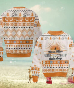 George Strait This Is Where The Cowboy Rides Away Chirstmas Gifts 2024 Xmas For Family And Friends Ugly Sweater