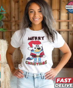 Georgia Bulldogs Bluey Merry Christmas 2024 Shirt