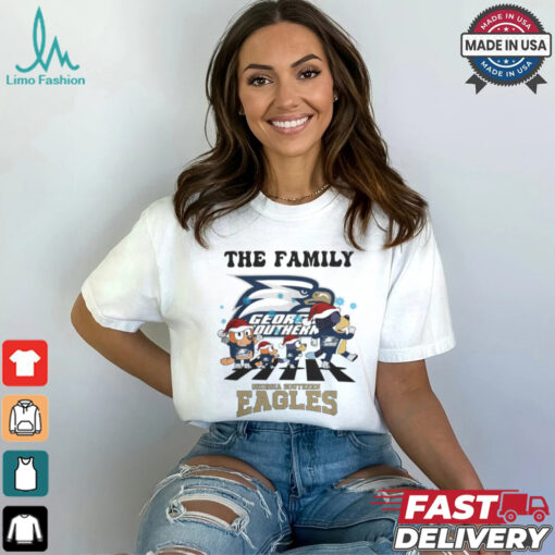 Georgia Southern Eagles X Family Bluey Merry Christmas 2024 Shirt