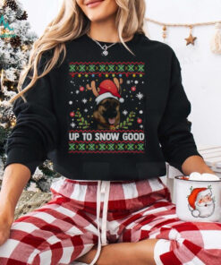 German Shepherd Dog Reindeer Ugly Christmas German Shepherd T Shirt