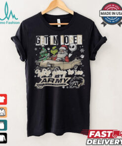 Get In Loser We_re Going To See Army Black Knights Grinch Shirt