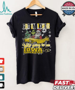 Get In Loser We_re Going To See Iowa Hawkeyes Grinch Shirt