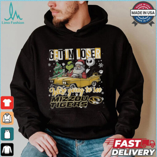Get In Loser We_re Going To See Missouri Tigers Grinch Shirt