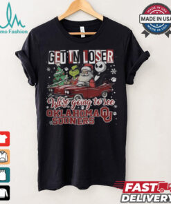 Get In Loser We_re Going To See Oklahoma Sooners Grinch Shirt