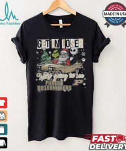 Get In Loser We_re Going To See Purdue Boilermakers Grinch Shirt