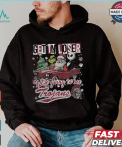 Get In Loser We_re Going To See Troy Trojans Grinch Shirt