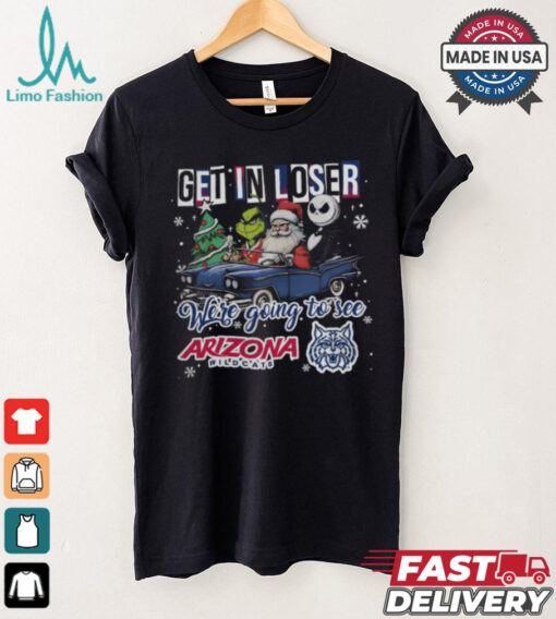 Get In Loser We’re Going To See Arizona Wildcats Grinch Shirt