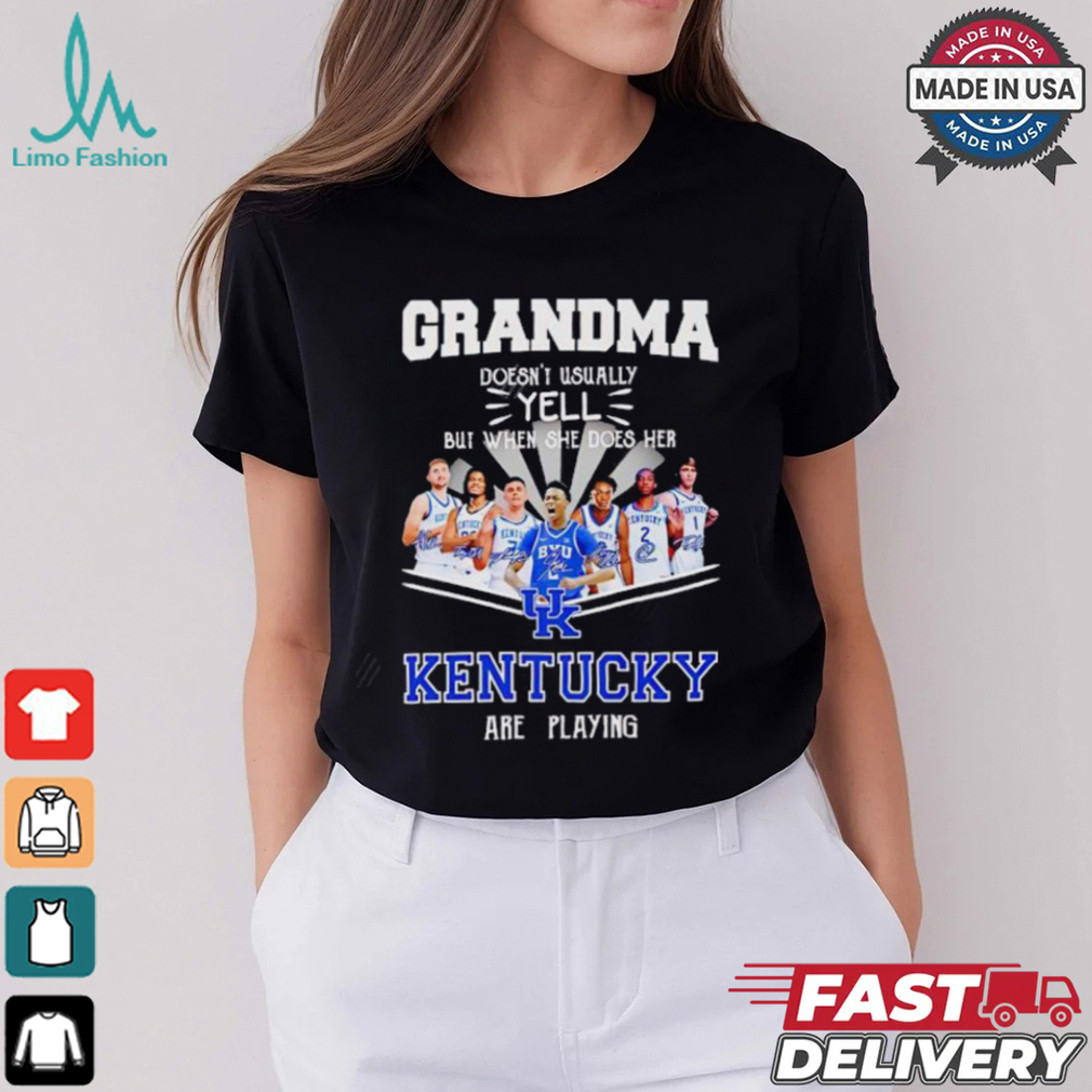 Grandma Kentucky Are Playing New 2024 shirt Grandma Kentucky Are Playing New 2024 shirt