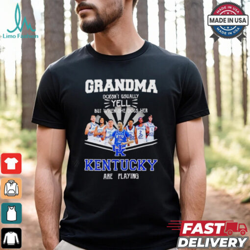 Grandma Kentucky Are Playing New 2024 shirt