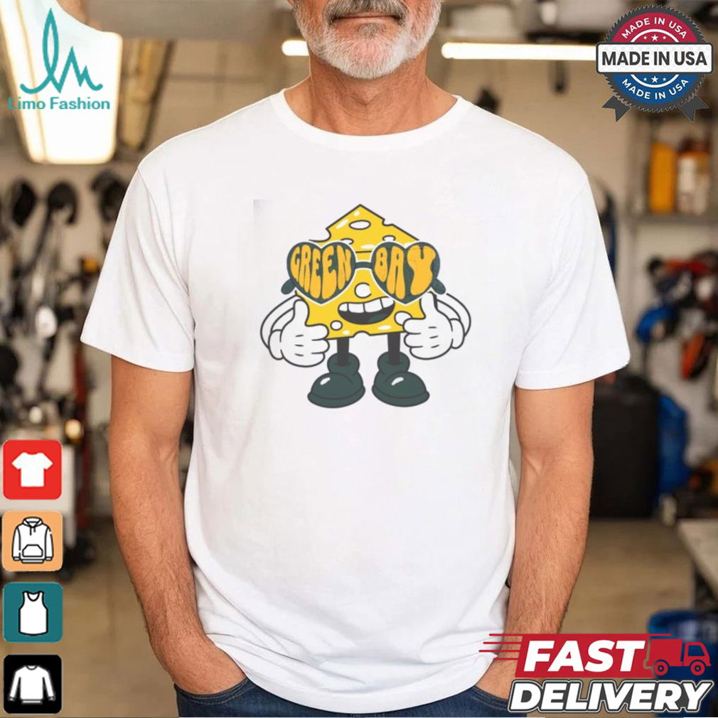 Green Bay Cheesehead Mascot Shirt Green Bay Cheesehead Mascot Shirt