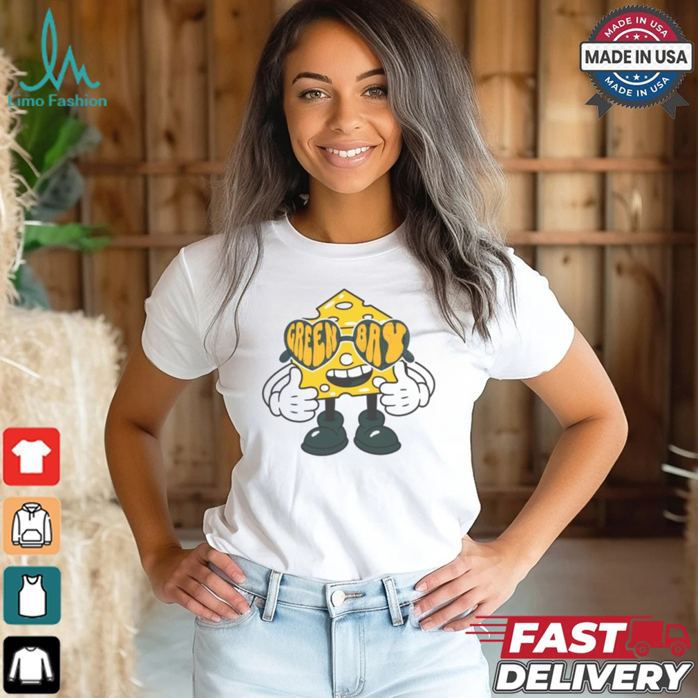 Green Bay Cheesehead Mascot Shirt Green Bay Cheesehead Mascot Shirt