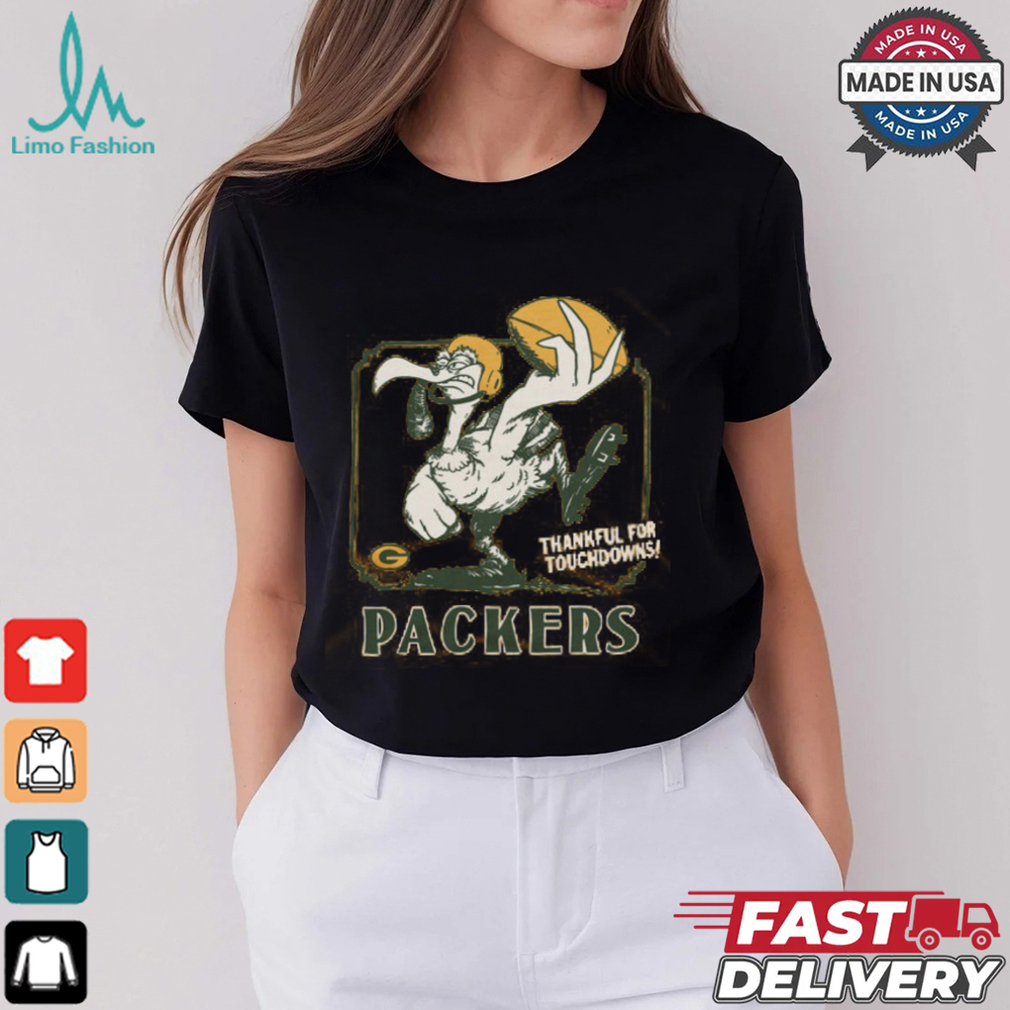 Green Bay Packers Thankful For Touchdowns Shirt Green Bay Packers Thankful For Touchdowns Shirt