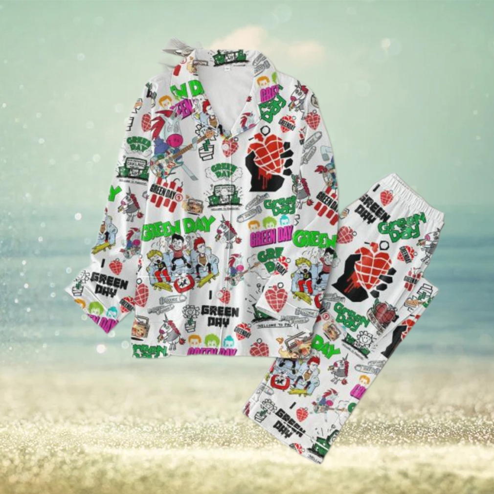 Green Day Pajamas Set Green Day Pajamas Set