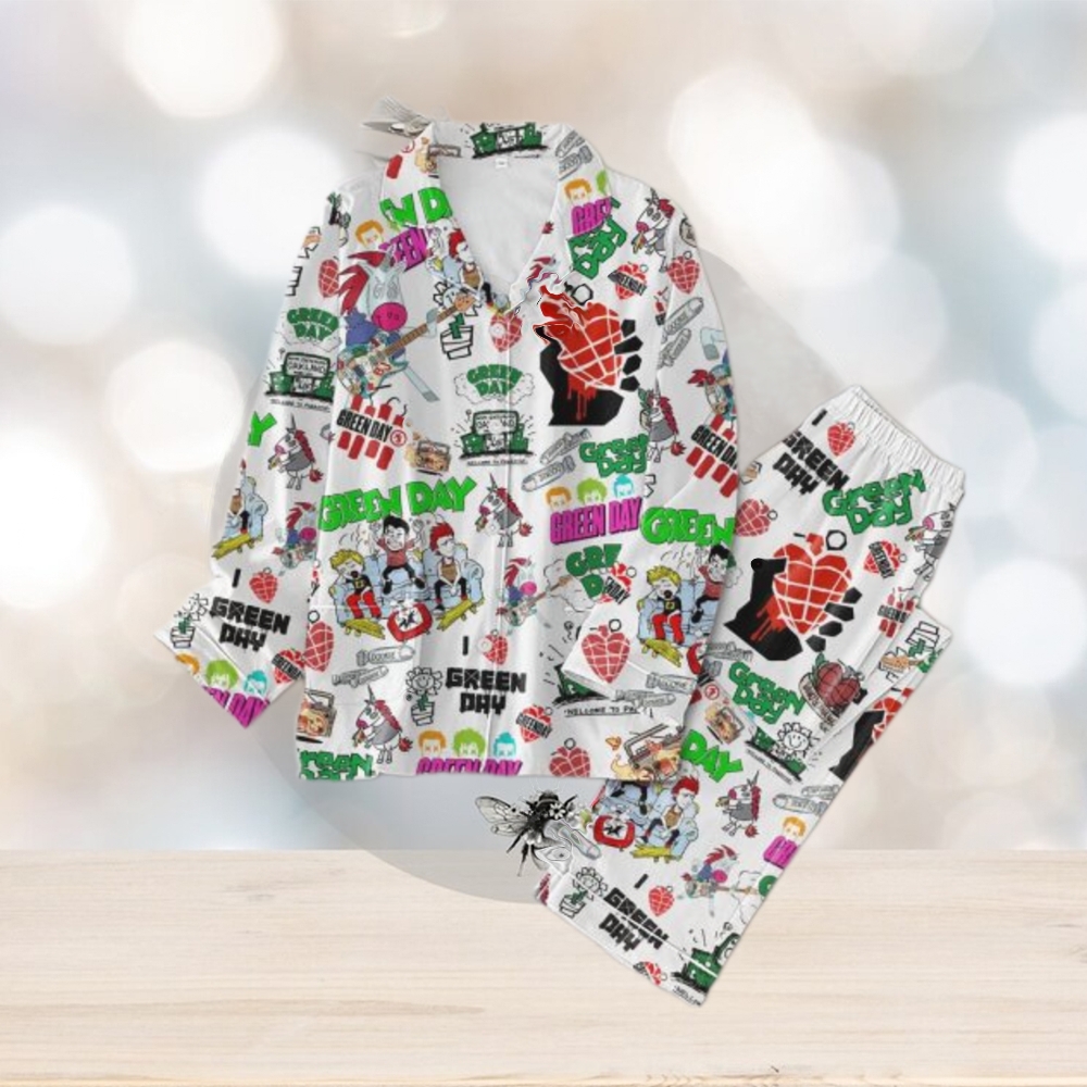 Green Day Pajamas Set Green Day Pajamas Set