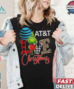 Grinch AT&T Mexico Logo Love Christmas Shirt