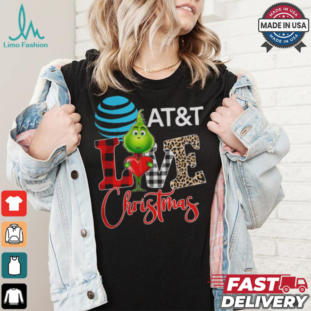 Grinch AT&T Mexico Logo Love Christmas Shirt Grinch AT&T Mexico Logo Love Christmas Shirt