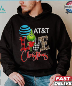 Grinch AT&T Mexico Logo Love Christmas Shirt