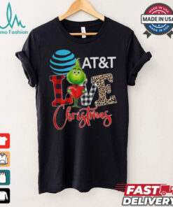 Grinch AT&T Mexico Logo Love Christmas Shirt