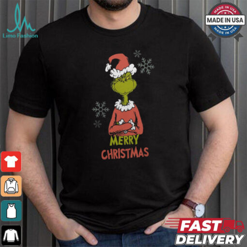 Grinch Christmas Shop The Grinch Green Merry Christmas Graphic T Shirt