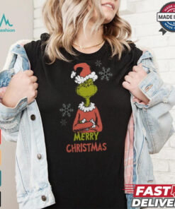 Grinch Christmas Shop The Grinch Green Merry Christmas Graphic T Shirt