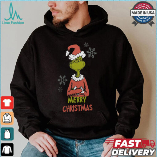 Grinch Christmas Shop The Grinch Green Merry Christmas Graphic T Shirt