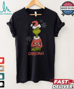 Grinch Christmas Shop The Grinch Green Merry Christmas Graphic T Shirt