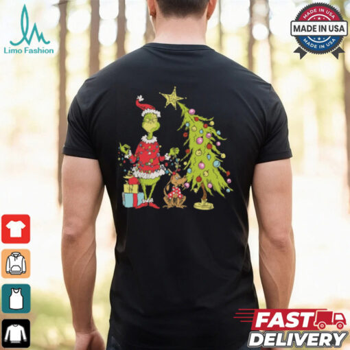 Grinch Christmas Tree Sweatshirt