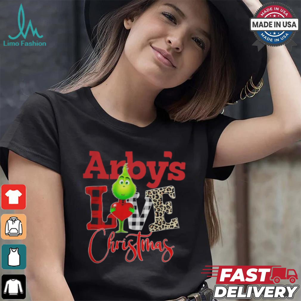 Grinch Love Arbys Christmas Shirt Grinch Love Arbys Christmas Shirt