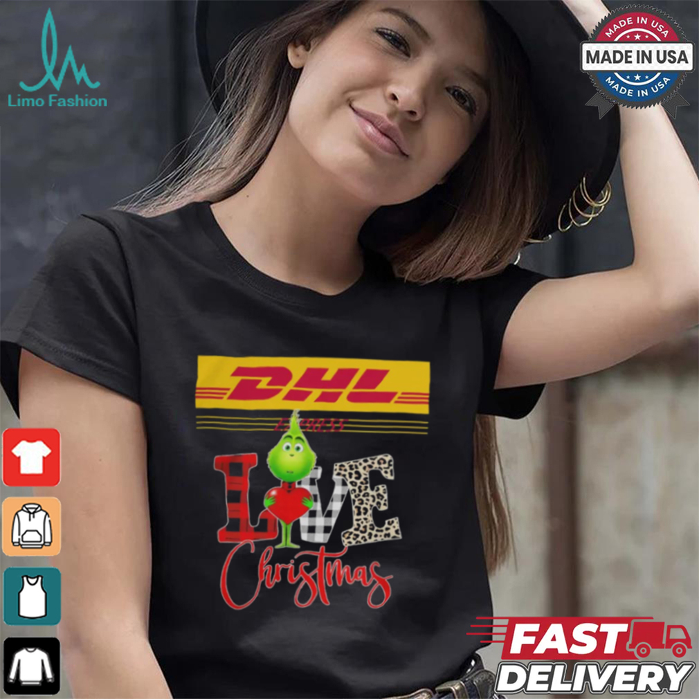 Grinch Love DHL Christmas Shirt Grinch Love DHL Christmas Shirt
