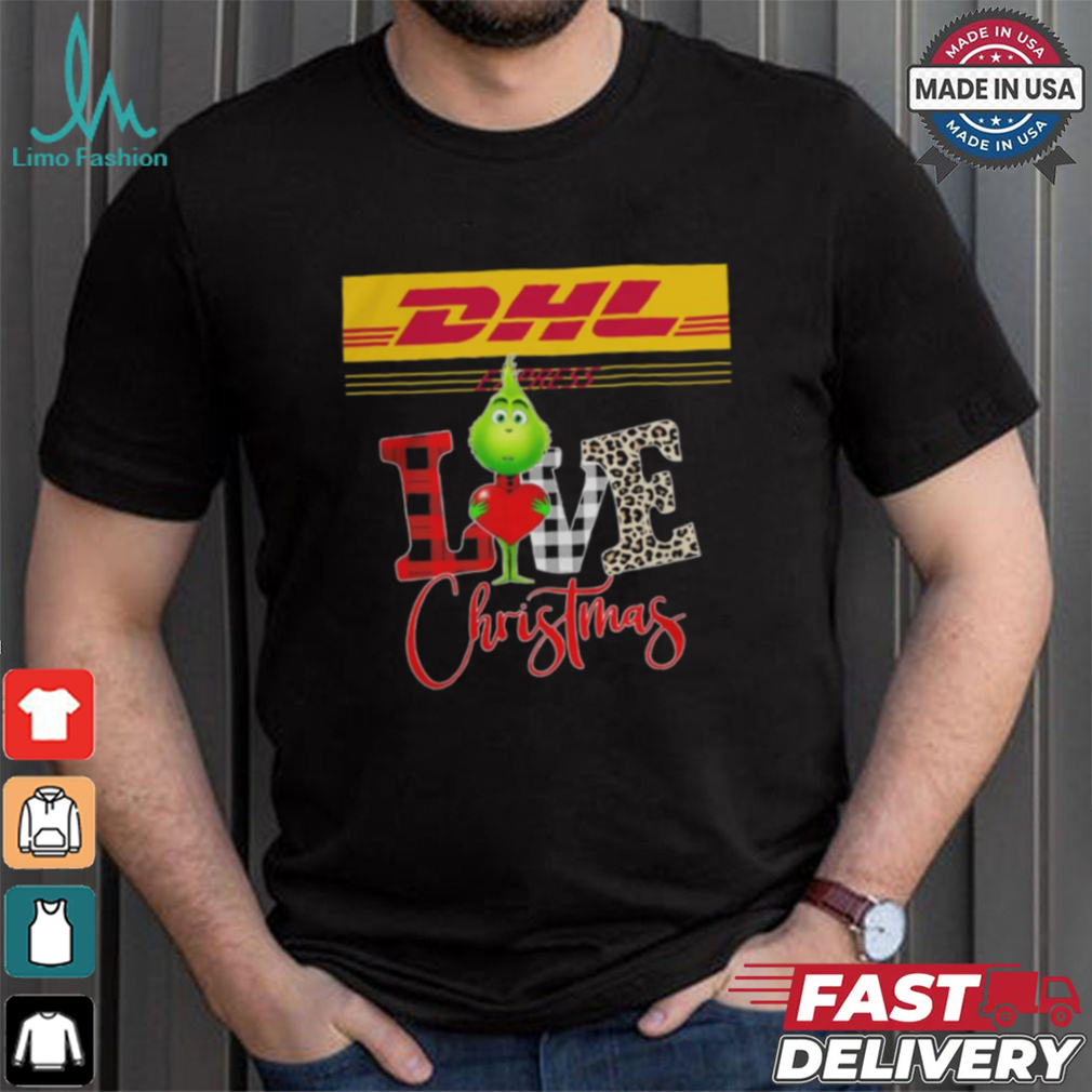Grinch Love DHL Christmas Shirt Grinch Love DHL Christmas Shirt