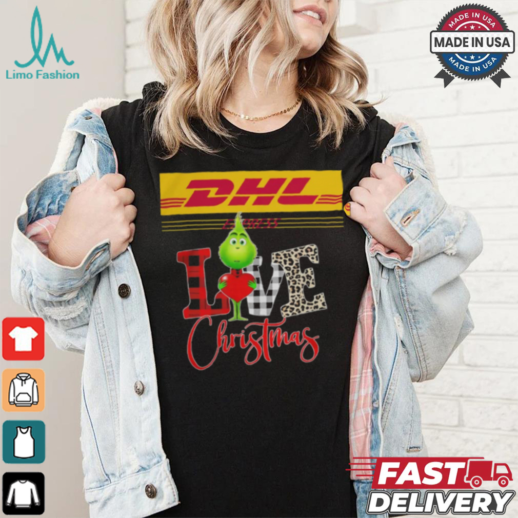 Grinch Love DHL Christmas Shirt Grinch Love DHL Christmas Shirt