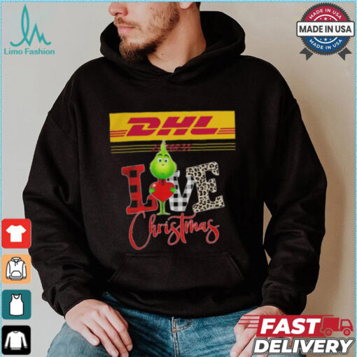 Grinch Love DHL Christmas Shirt
