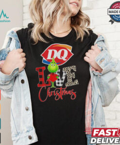 Grinch Love Dairy Queen Christmas Shirt