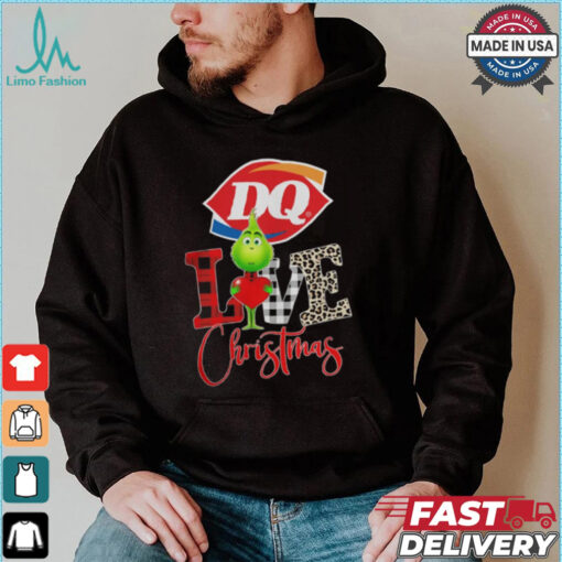 Grinch Love Dairy Queen Christmas Shirt