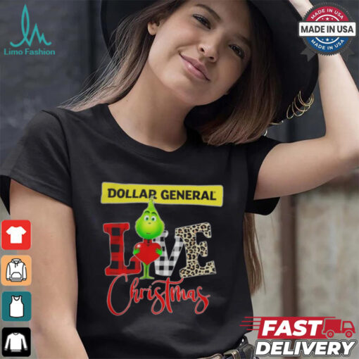 Grinch Love Dollar General Christmas Shirt