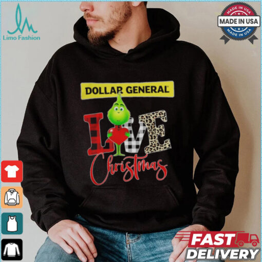 Grinch Love Dollar General Christmas Shirt