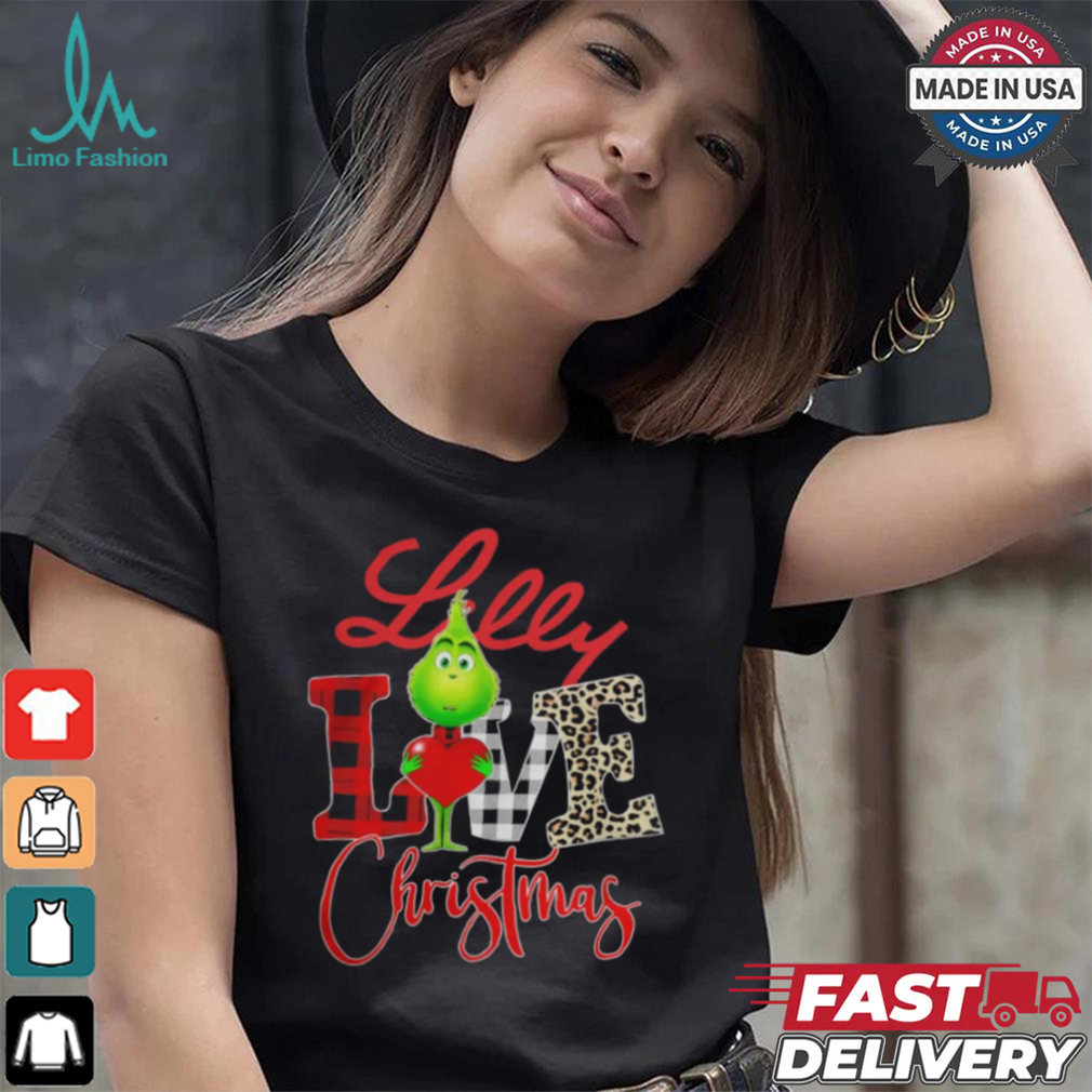 Grinch Love Eli Lilly Christmas Shirt Grinch Love Eli Lilly Christmas Shirt