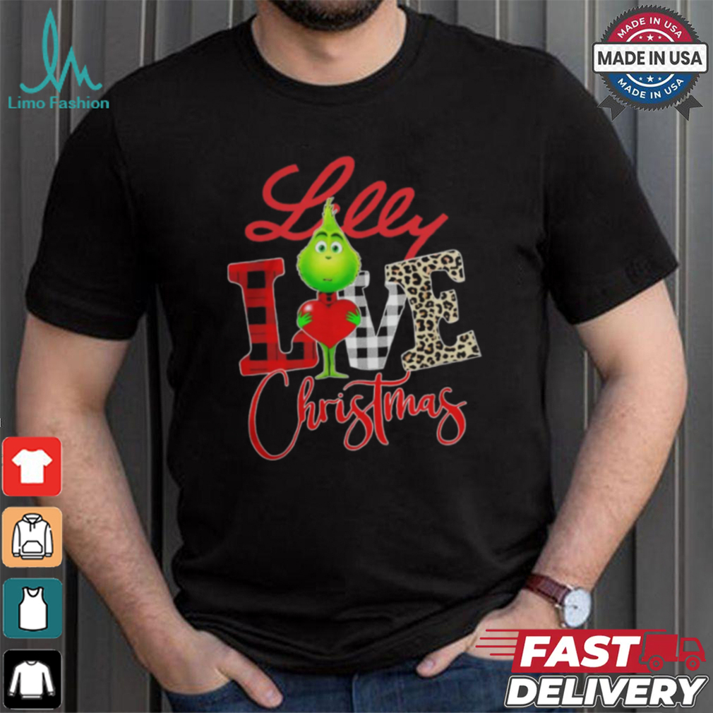 Grinch Love Eli Lilly Christmas Shirt Grinch Love Eli Lilly Christmas Shirt