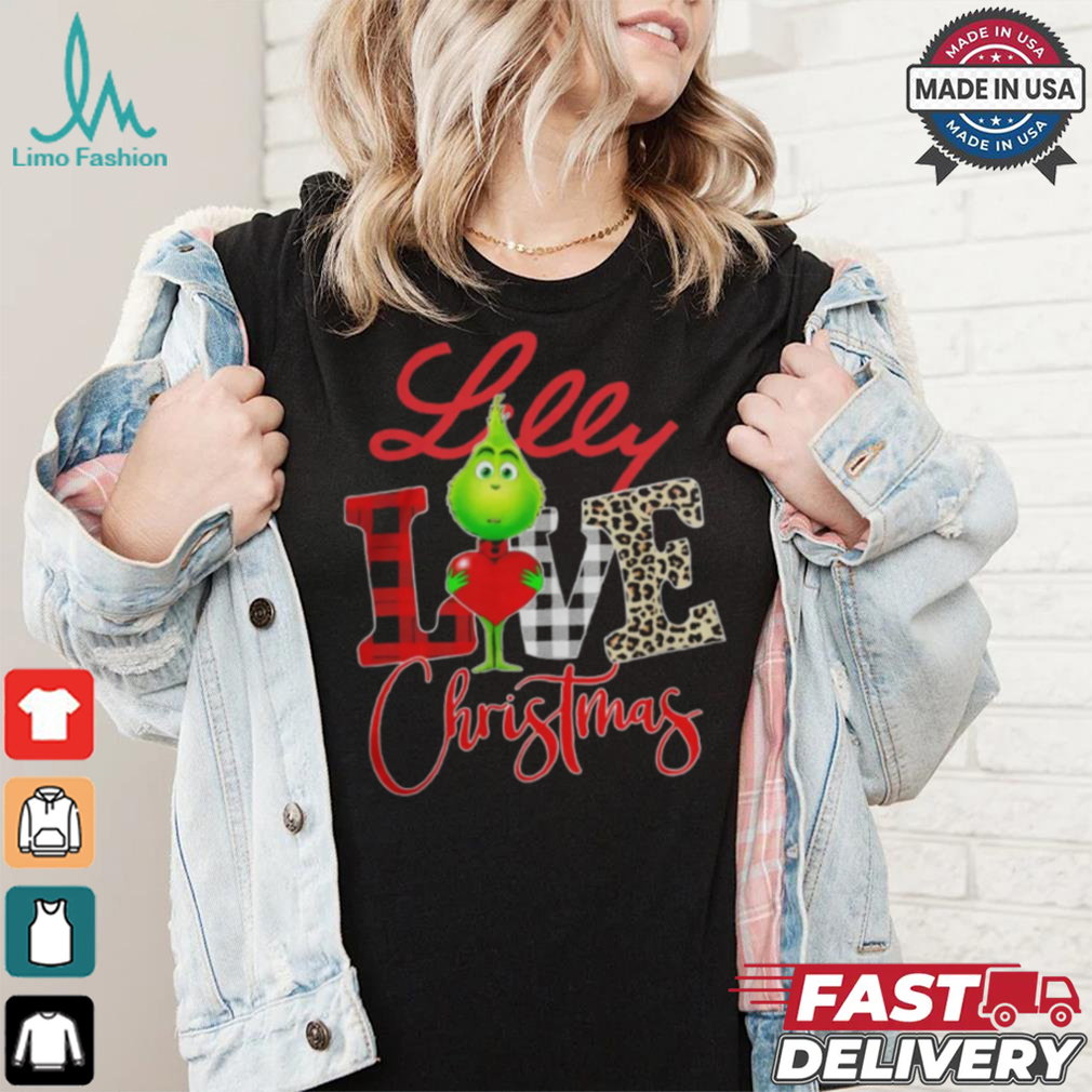 Grinch Love Eli Lilly Christmas Shirt Grinch Love Eli Lilly Christmas Shirt